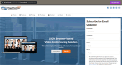 Desktop Screenshot of megameeting.com