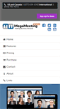 Mobile Screenshot of megameeting.com
