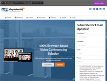 Tablet Screenshot of megameeting.com
